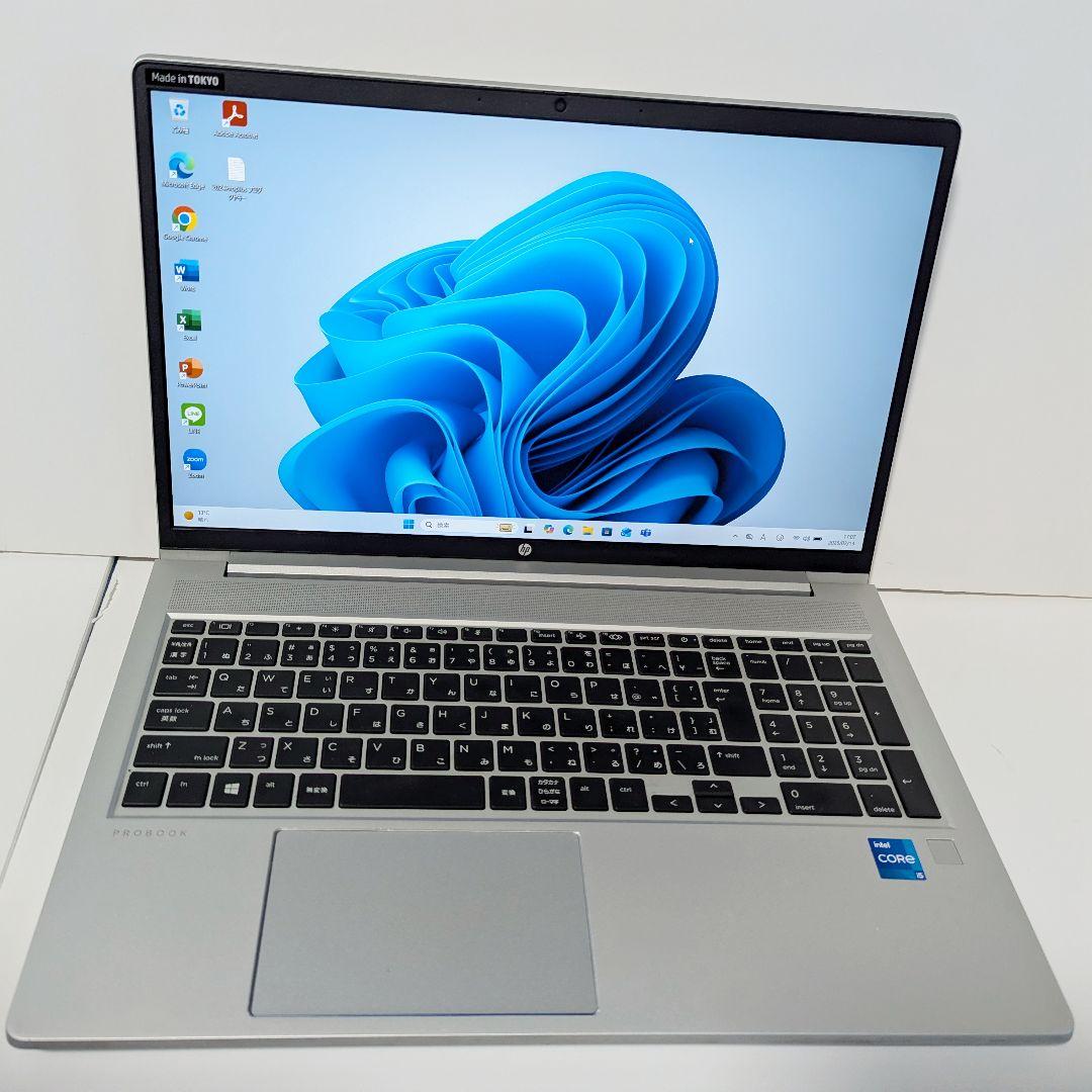 HPノートPC Windows11 core i5 第11世代 オフィス入り