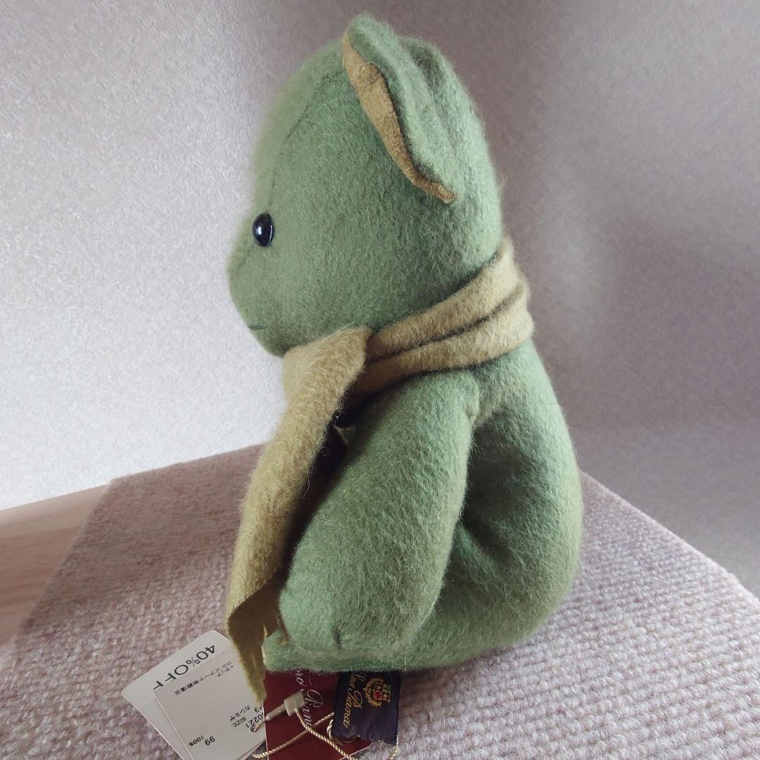 希少【Loro Piana】ロロピアーナ　カシミヤ　ベア　ぬいぐるみ　タグ付き