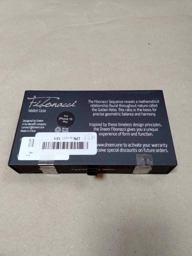 Dreem フィボナッチ（Fibonacci）2イン1 財布型ケース Apple