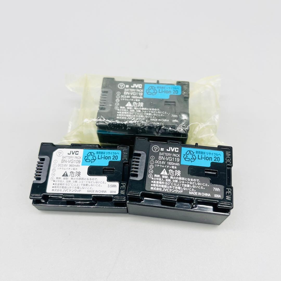 【美品】JVC ビデオカメラ　GZ-E770-W カメラバッグ付