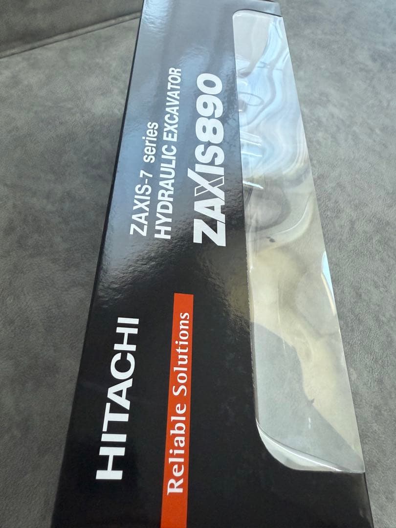 【希少・新品】HITACHI ZAXIS890 ミニチュア油圧ショベル 1/50