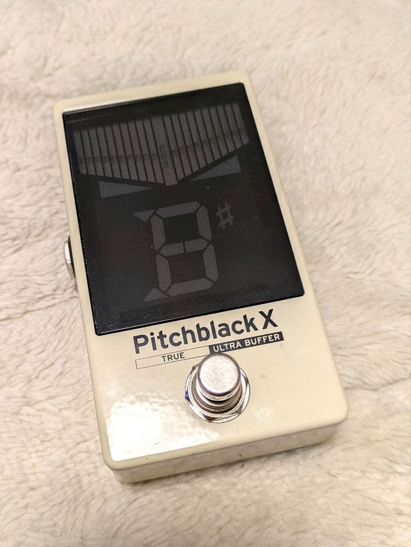 korg Pitchblack X クリームホワイト バッファ チューナー