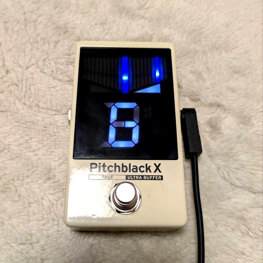 korg Pitchblack X クリームホワイト バッファ チューナー