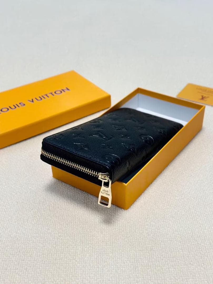 【極美品】 Louis Vuitton ブラック 長財布 fr
