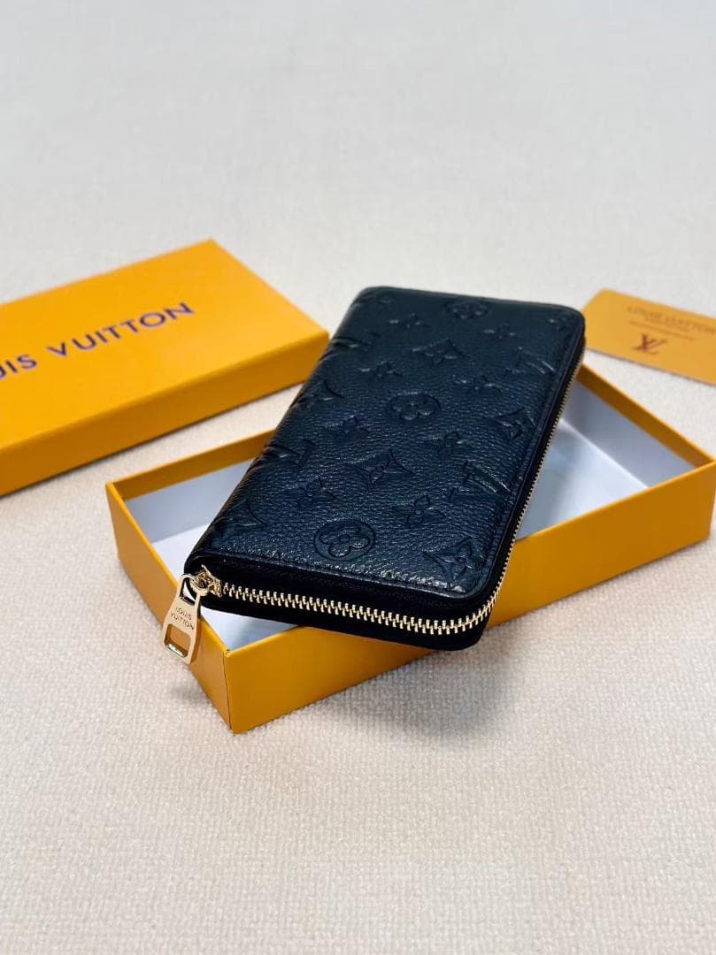 【極美品】 Louis Vuitton ブラック 長財布 fr