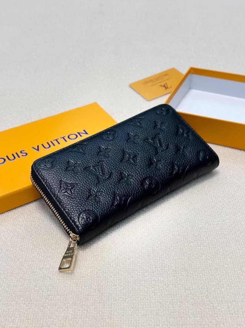 【極美品】 Louis Vuitton ブラック 長財布 fr