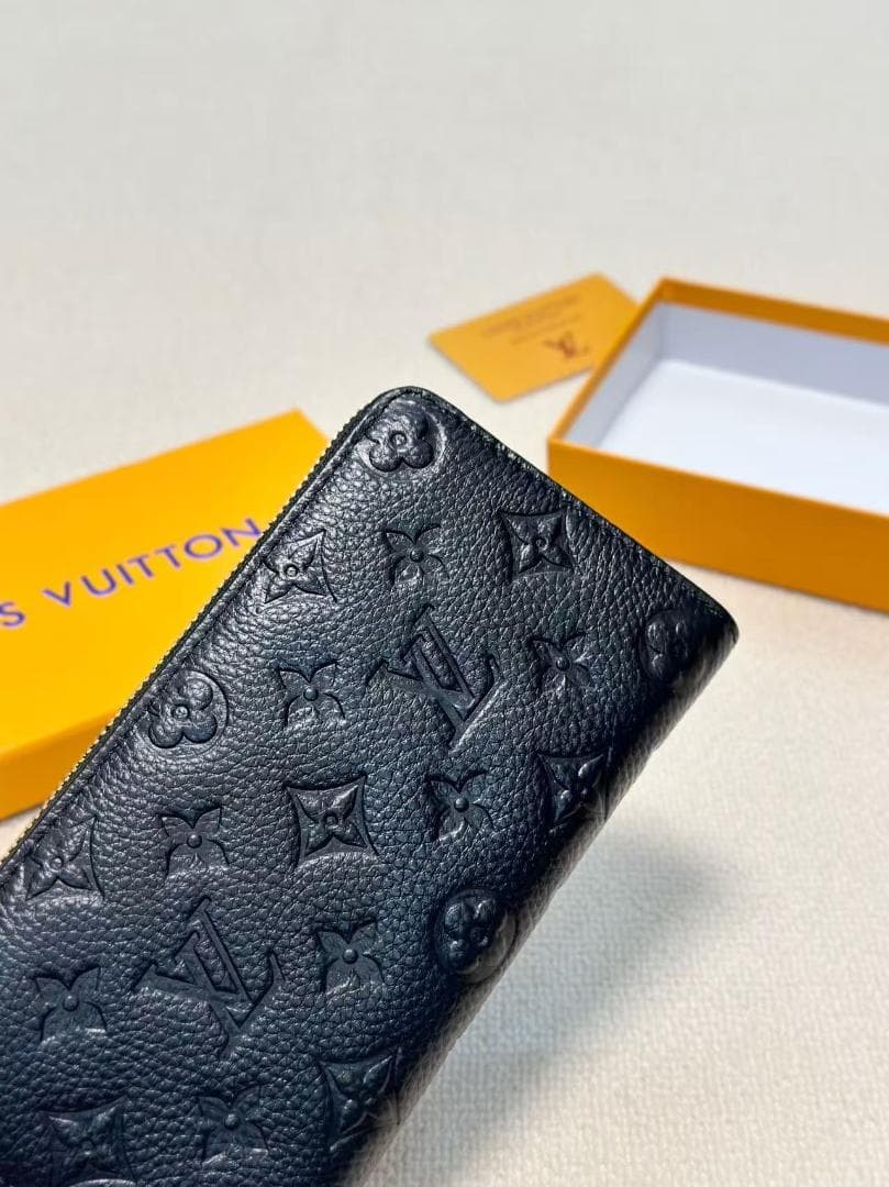 【極美品】 Louis Vuitton ブラック 長財布 fr