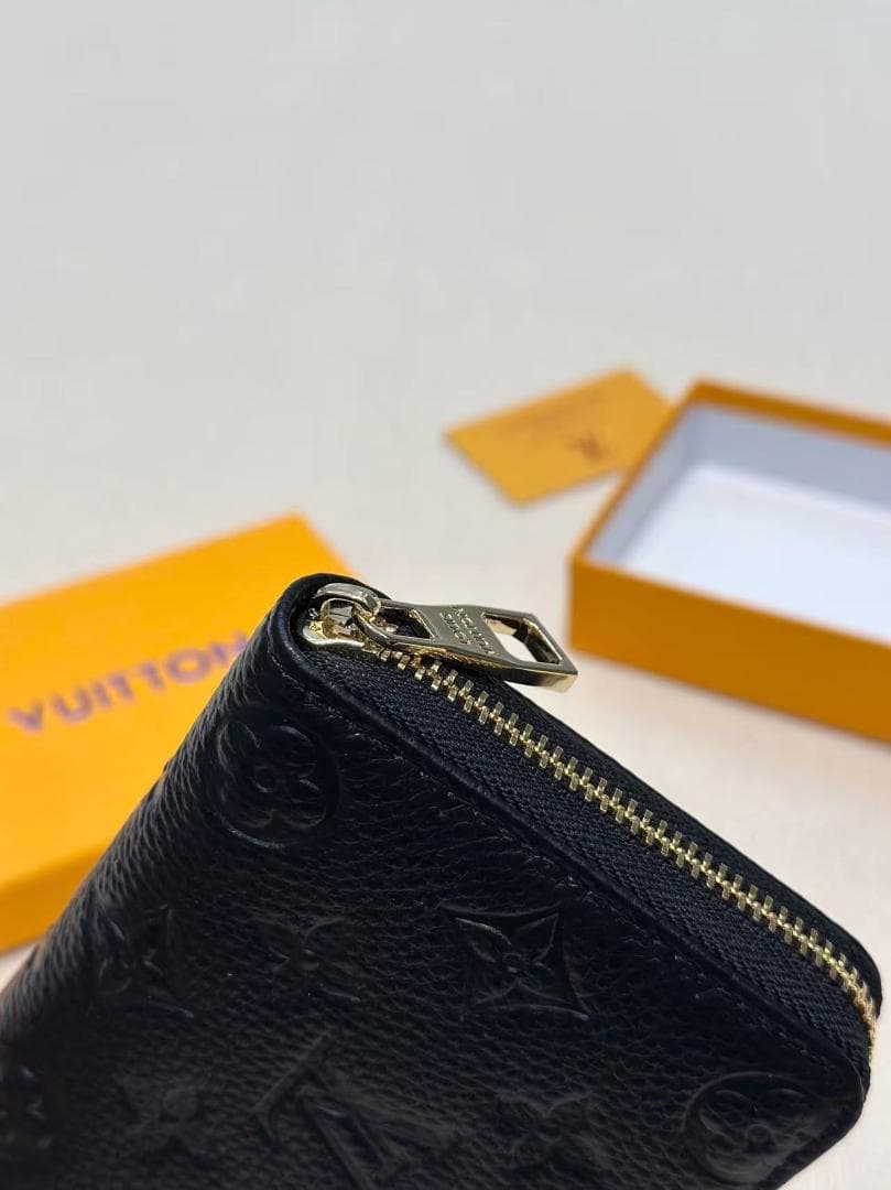 【極美品】 Louis Vuitton ブラック 長財布 fr