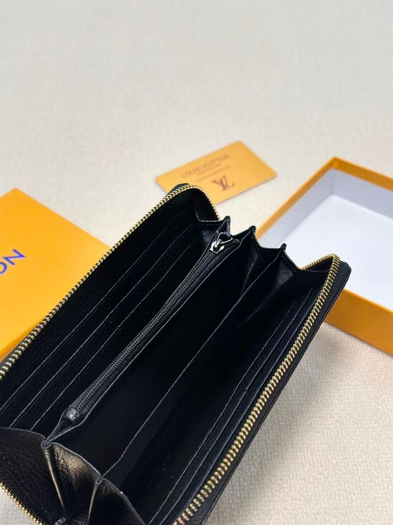 【極美品】 Louis Vuitton ブラック 長財布 fr