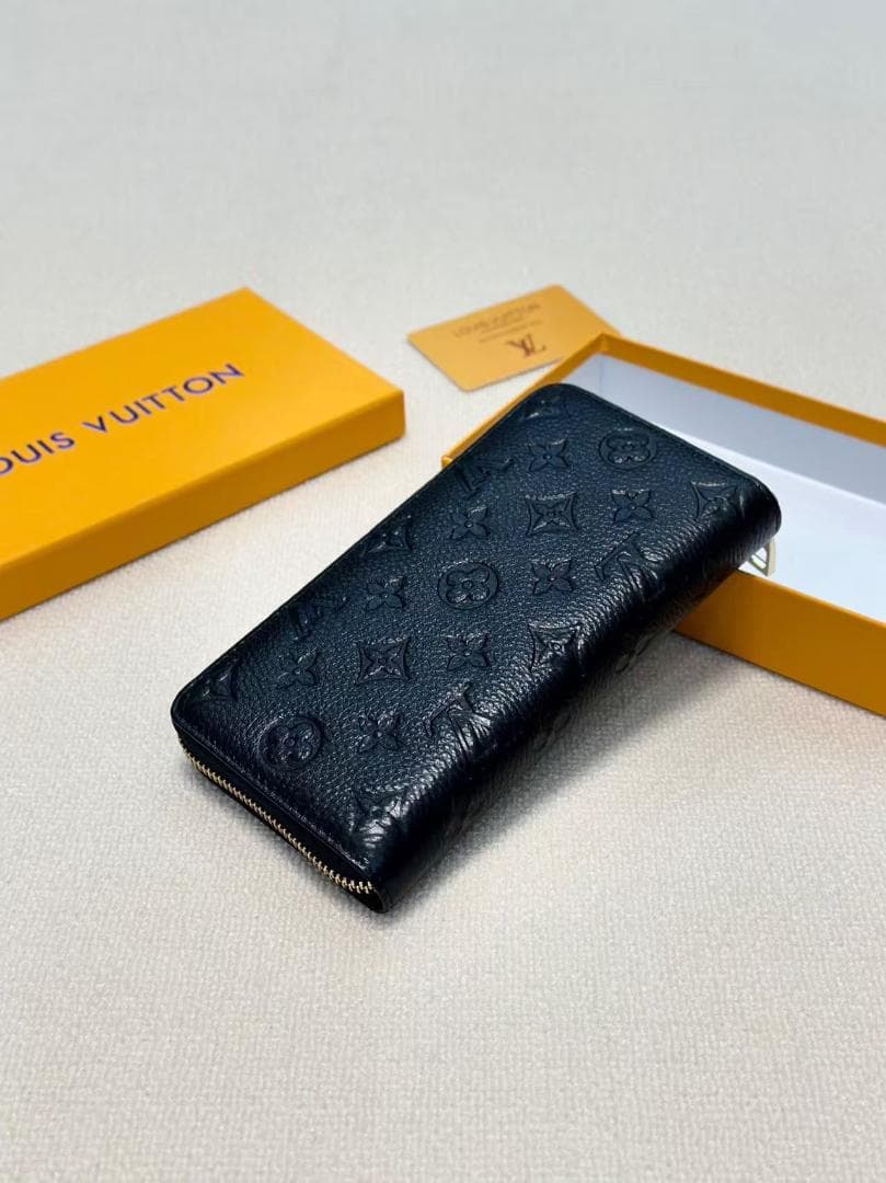 【極美品】 Louis Vuitton ブラック 長財布 fr