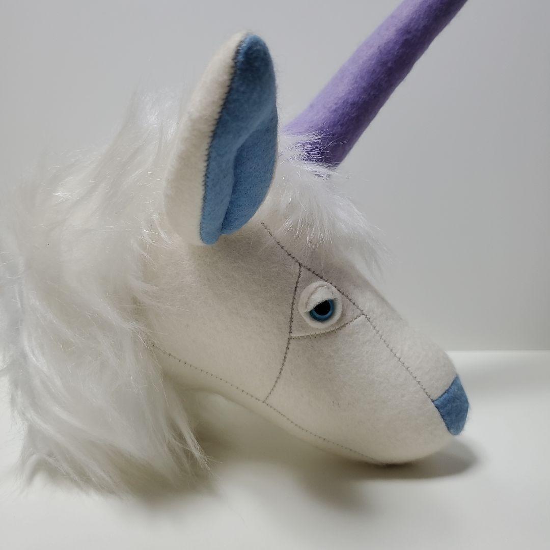 ユニコーン ハンドメイド 作家 ぬいぐるみ インテリア壁飾り