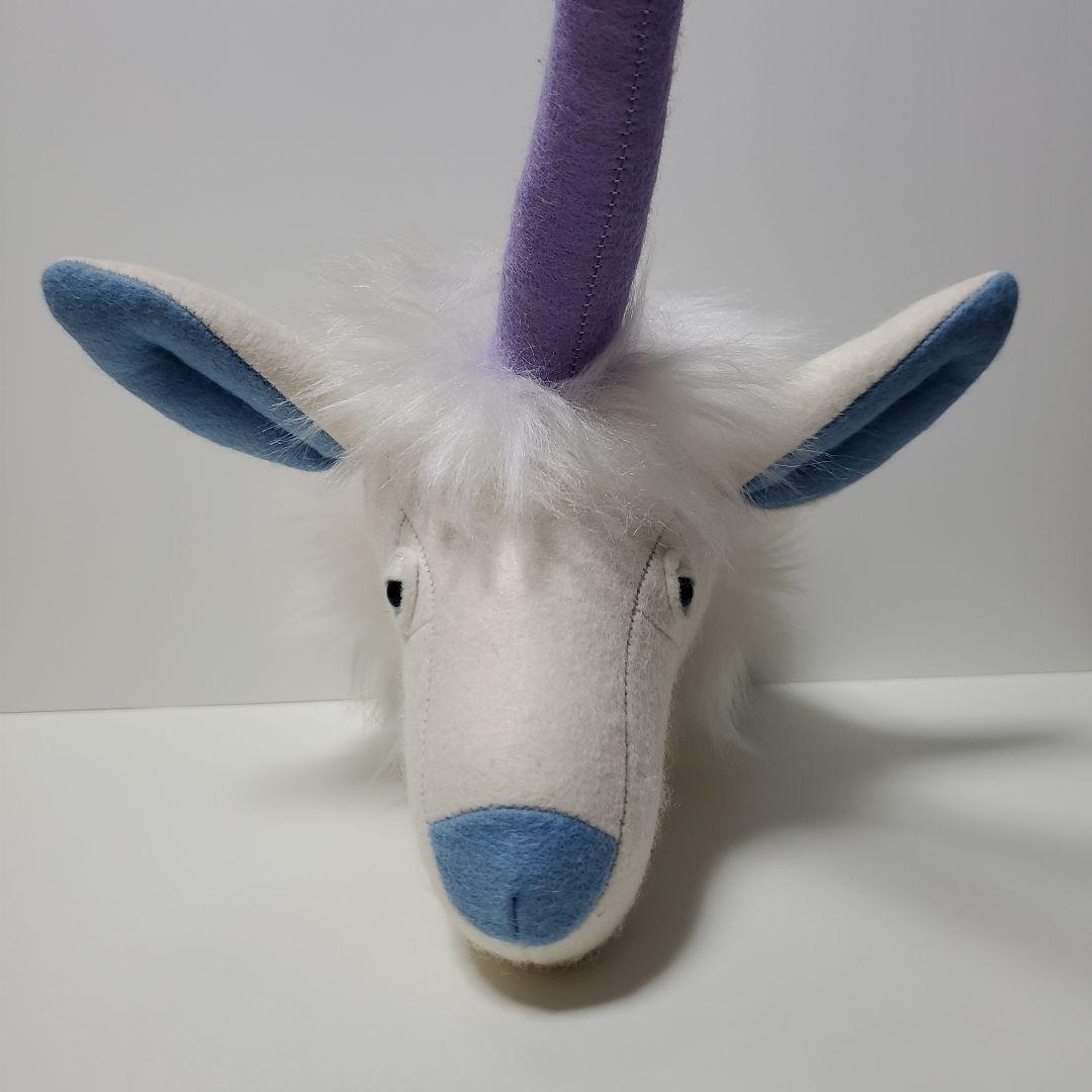 ユニコーン ハンドメイド 作家 ぬいぐるみ インテリア壁飾り