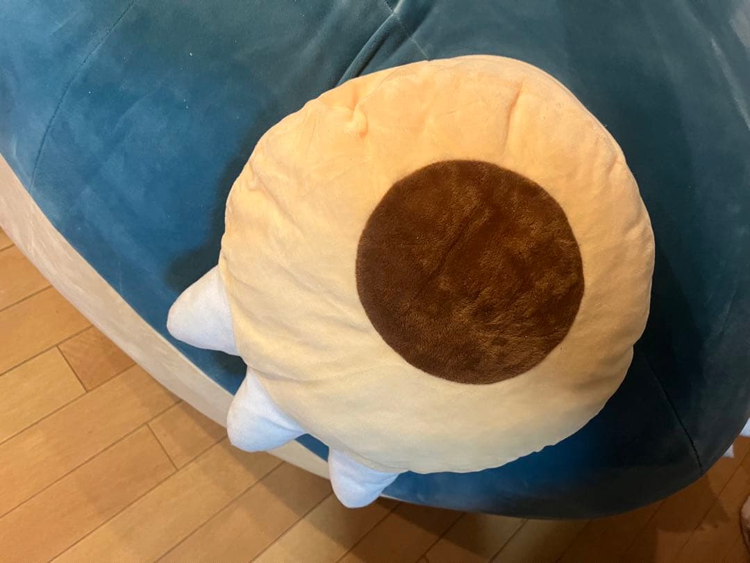 絶対に起きられないカビゴンクッション