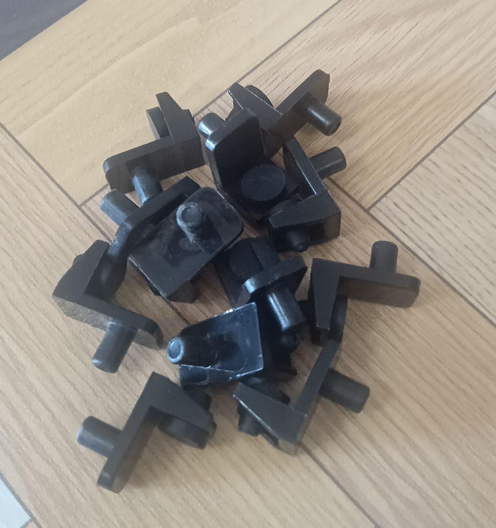 木製ガラスケース 4段棚付き ダークブラウン　コレクションケース　ボックス　棚