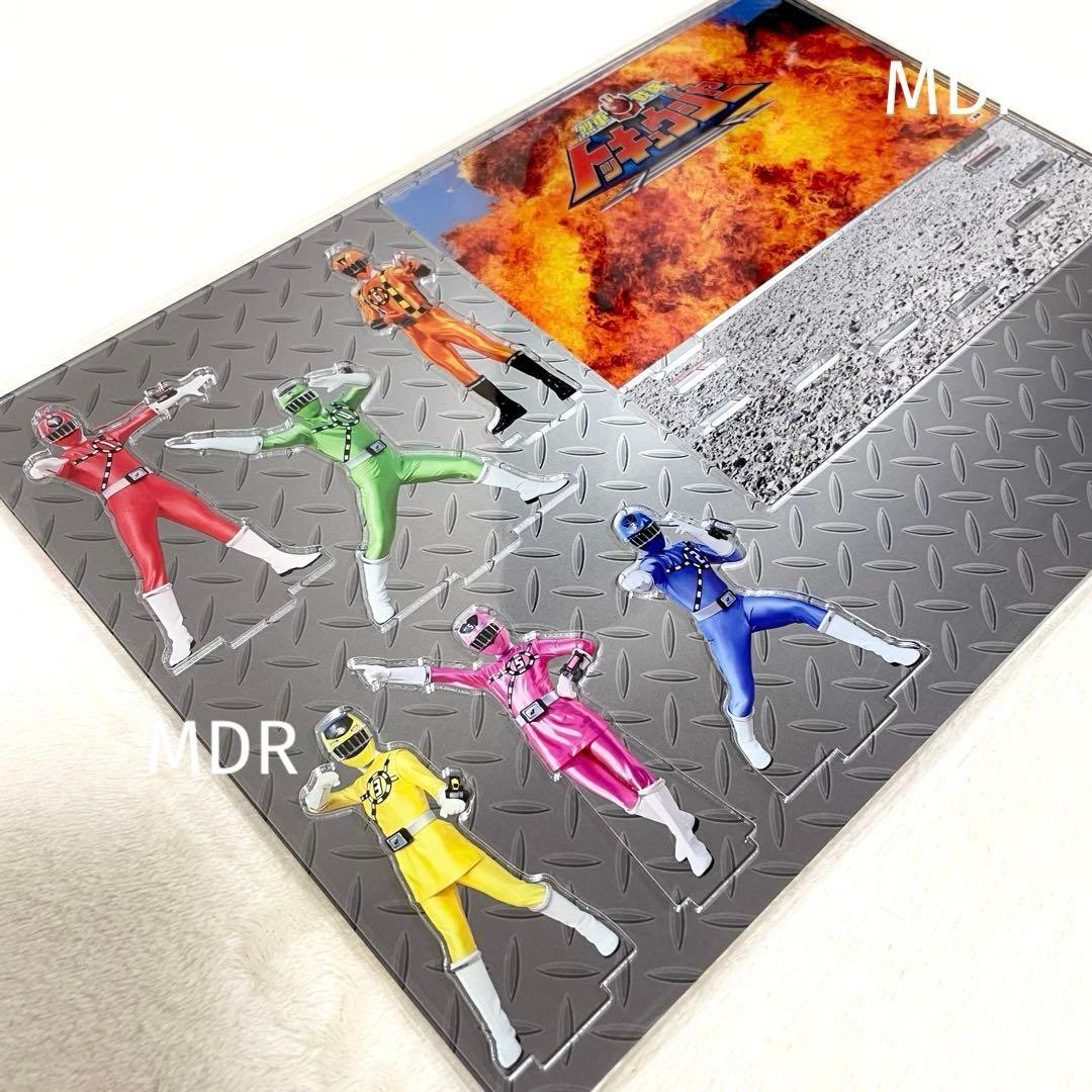 未開封品☆アクリルジオラマ 烈車戦隊トッキュウジャー 全スーパー戦隊展 アクスタ