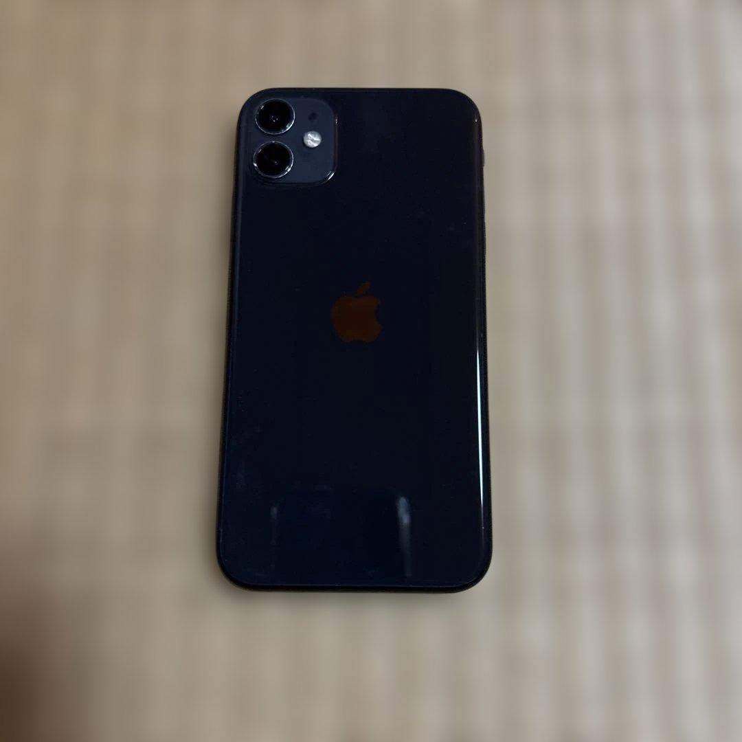【訳あり/SIMフリー】iPhone11 128GB 黒 88% 箱付