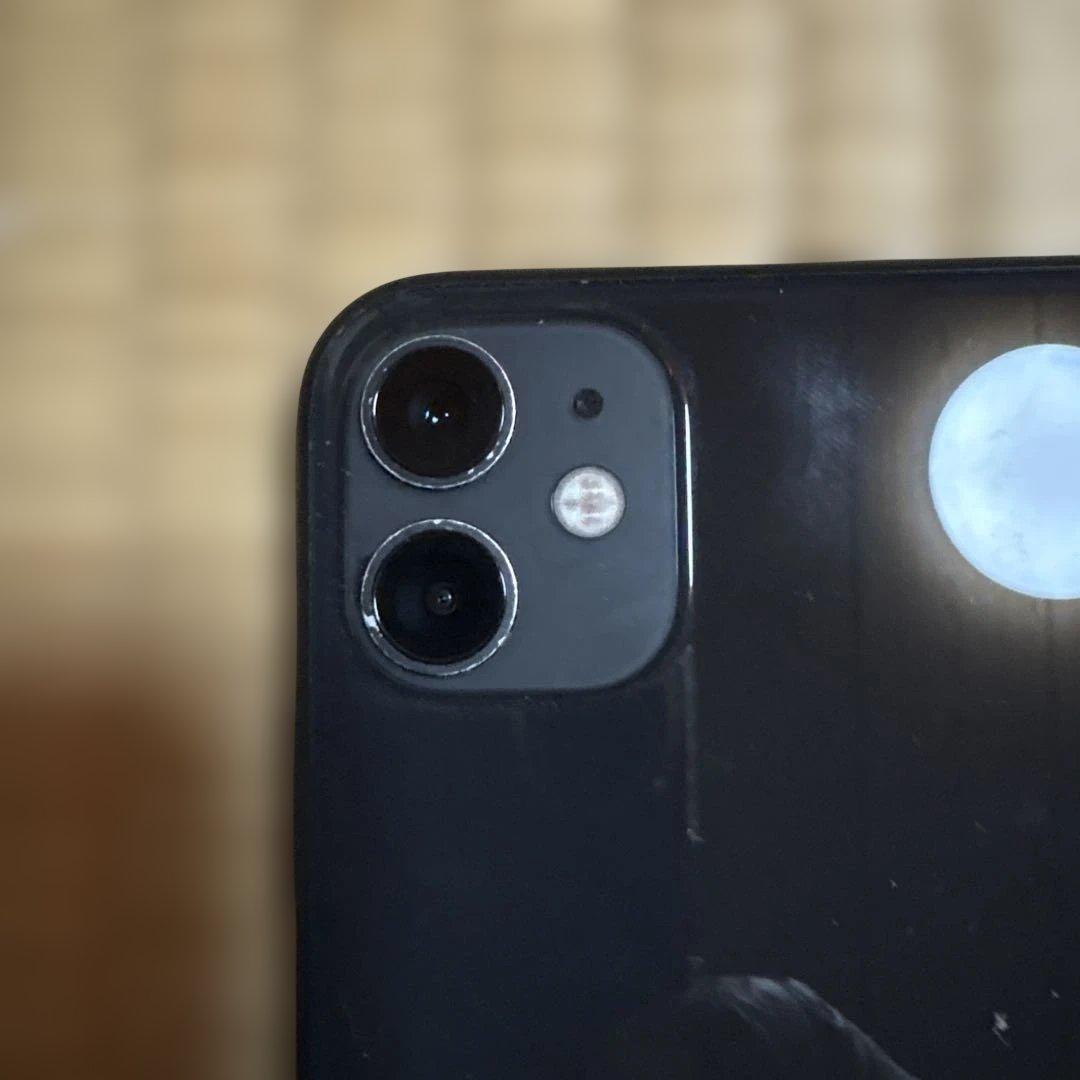 【訳あり/SIMフリー】iPhone11 128GB 黒 88% 箱付