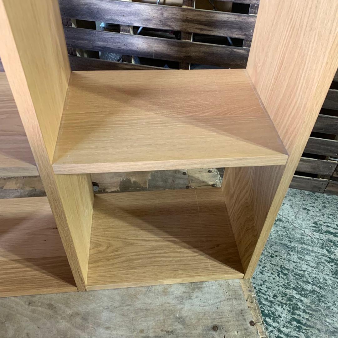 I670\" 無印良品 スタッキングシェルフ 5段2列　引き出し付