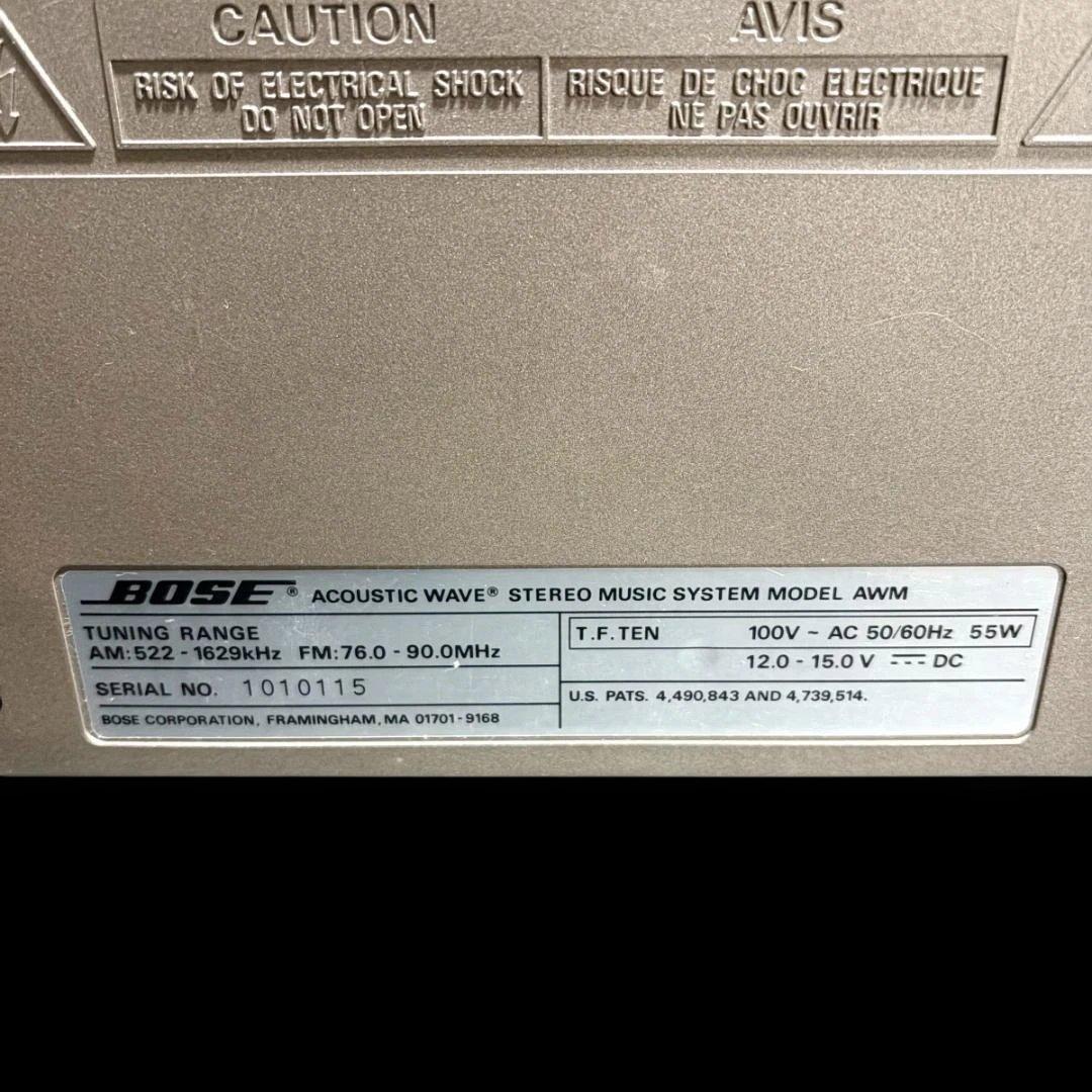 BOSE ボーズ AWM Acoustic Wave Music System