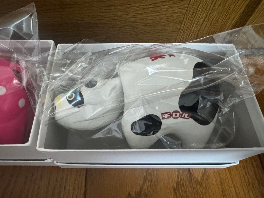 【新品未使用】チロル赤べこ2匹セット