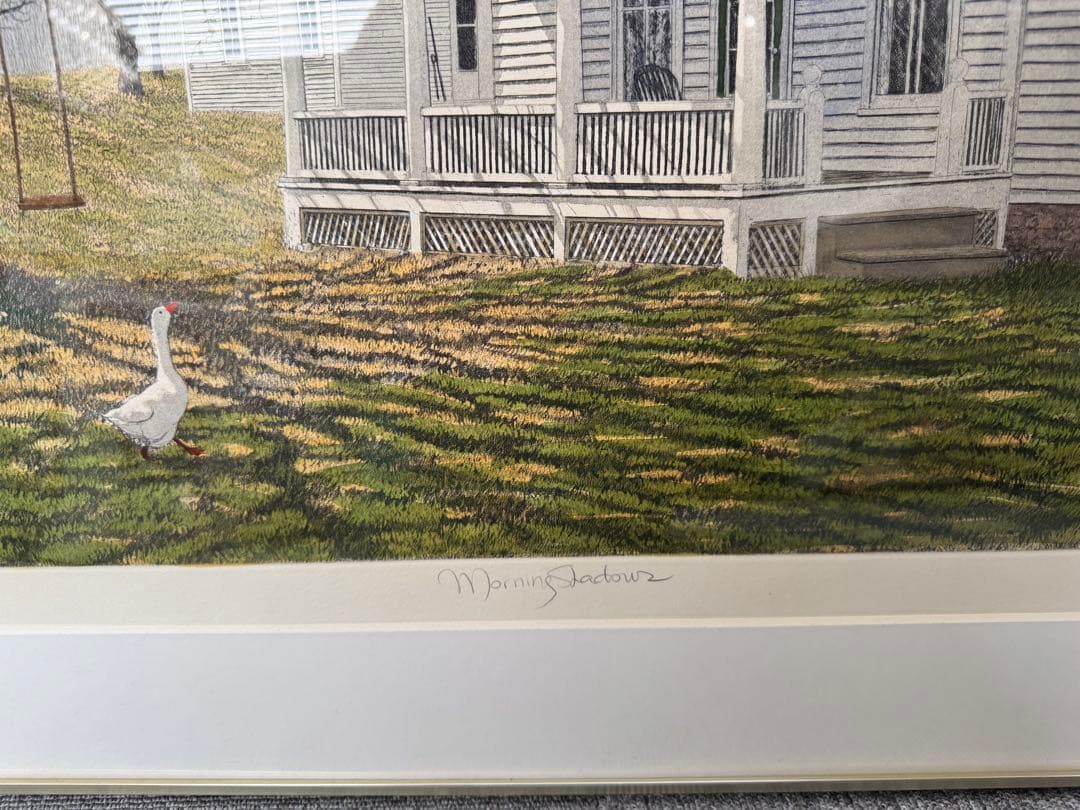 R*I様 キャロル•コレット 銅版画　Morning Shadows モーニング