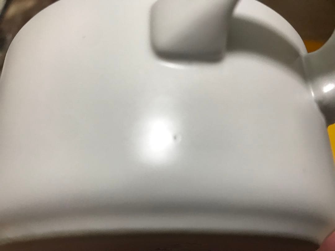 ル・クルーゼ　ホーリーレリーフ　ミニラウンドココット　チェリー&コットン　未使用