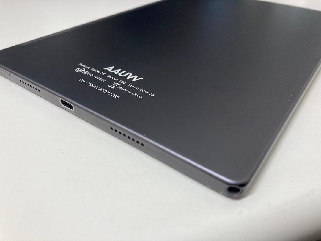 Android タブレット　AAUW T90 ブラック　128GB K1973