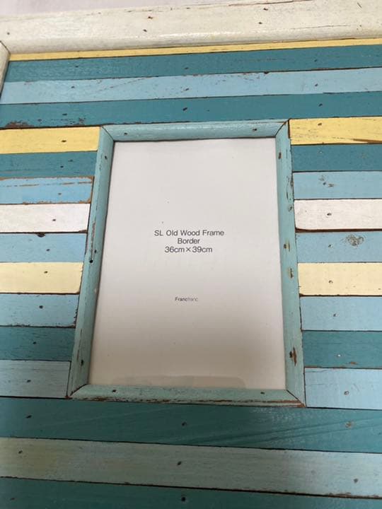 新品・未使用　Francfranc  SL Old Wood Frame