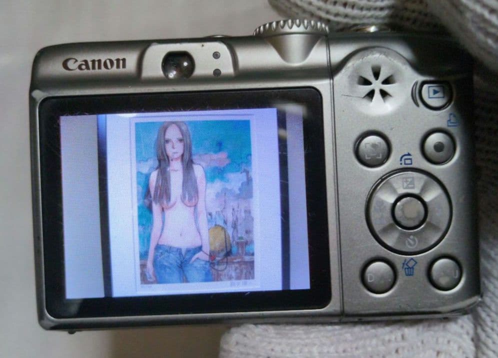 デジカメ　CANON　PC1354