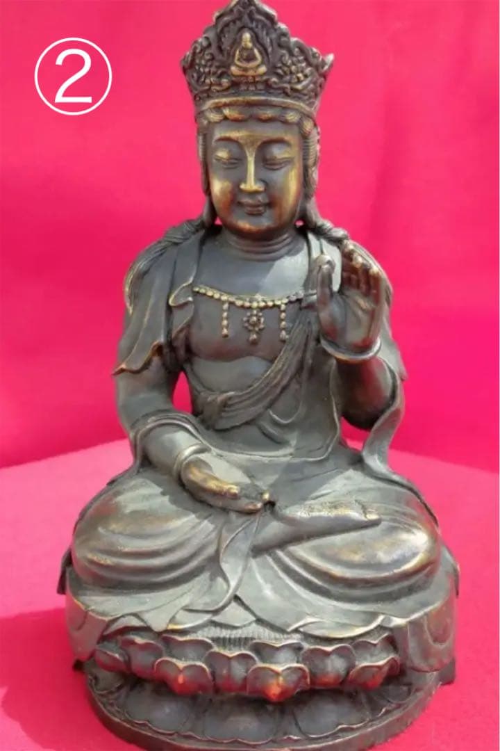 中国・観音菩薩像・仏像・仏教美術・骨董