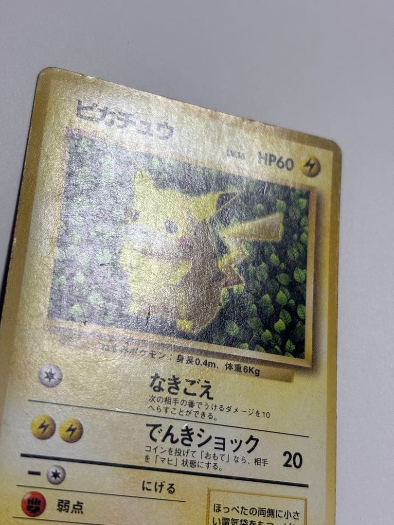 月刊コロコロコミック96年11月号　旧裏 ピカチュウカード