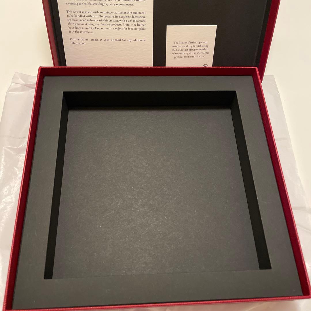 Cartierディアボロドゥカルティエトレイ 希少！超新品！未使用！超美品！箱付