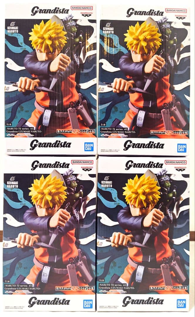 【新品】Grandista ナルト フィギュア 仙人モード 4体セット