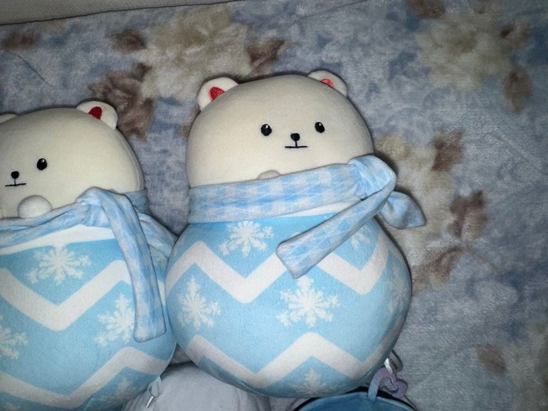 ホロライブ 雪花ラミィ ぬいぐるみ マスコット ミニクッションセット