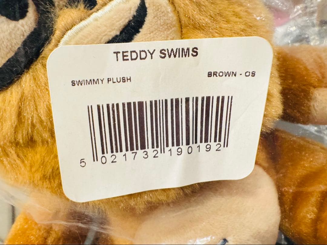 ぬいぐるみ・マスコット TEDDY SWIMS SWIMMY PLUSH