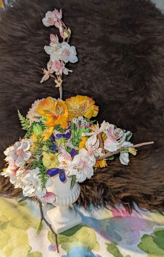 アーティフィシャルフラワー　桜アレンジメント