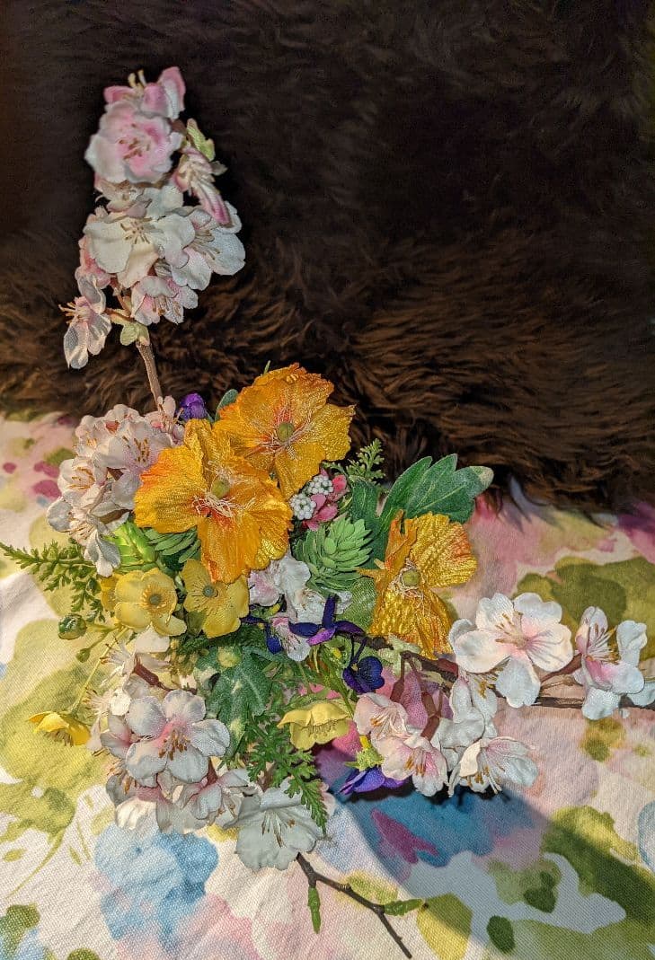 アーティフィシャルフラワー　桜アレンジメント