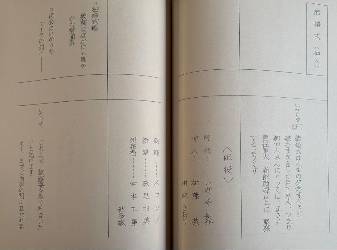 ドリフ大爆笑’84 No.5台本 ザ・ドリフターズ 小泉今日子