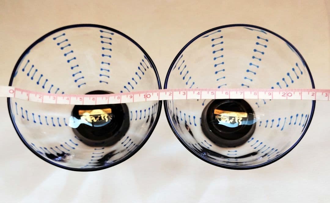 肥前びーどろ ガラス 縄文 グラス 小鉢 2個セット 佐賀市重要無形文化財指定