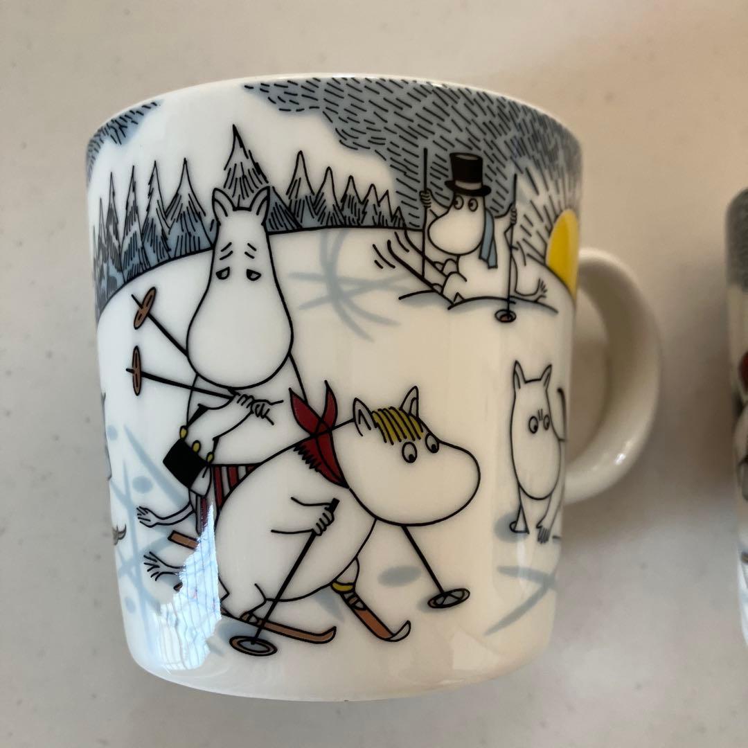 アラビア　ムーミン 2014年　マグカップ　2個セット