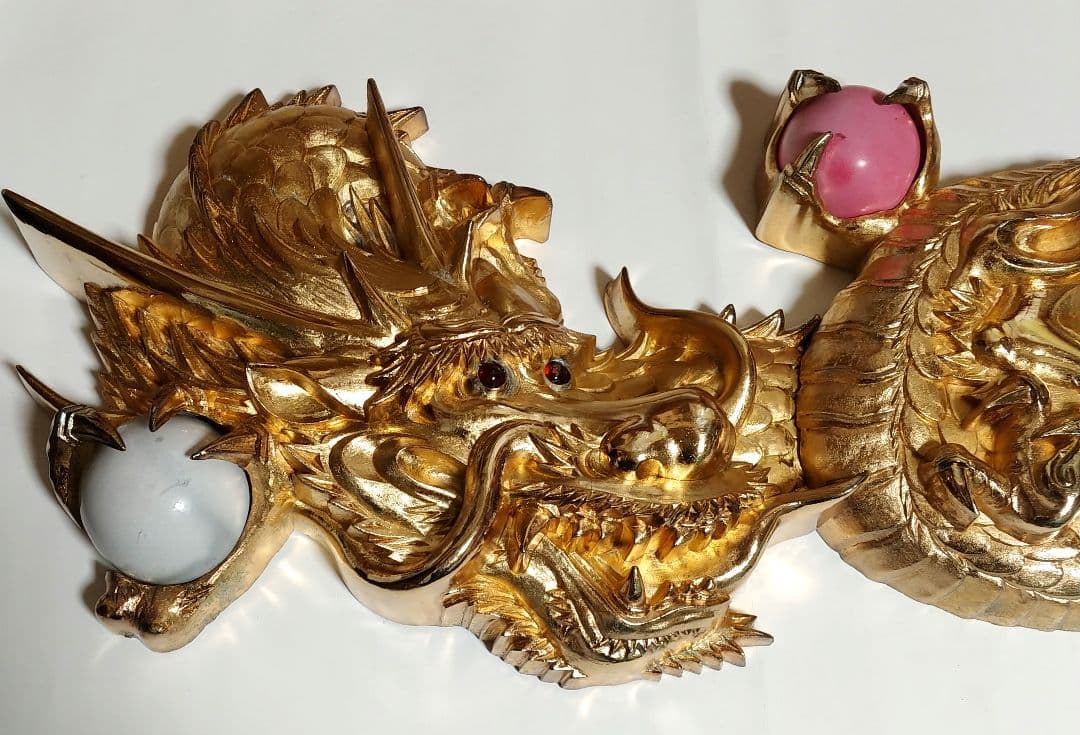 昇龍　金龍　龍の壁飾り