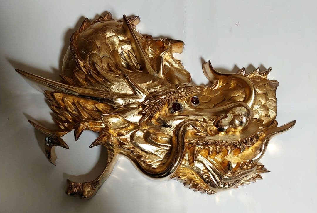 昇龍　金龍　龍の壁飾り