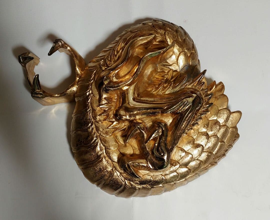 昇龍　金龍　龍の壁飾り