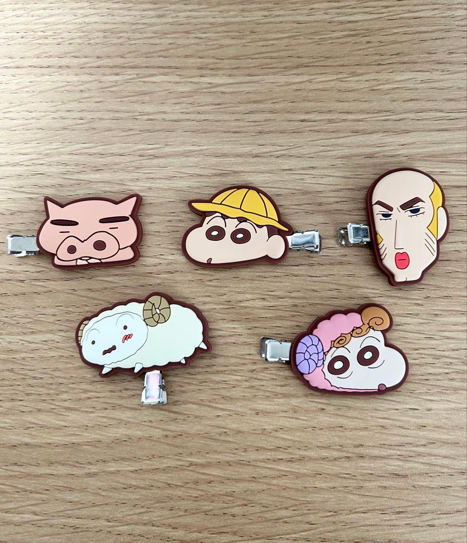 映画クレヨンしんちゃん ヘンダーランドの大冒険 フィギュア　ヘアクリップ付き