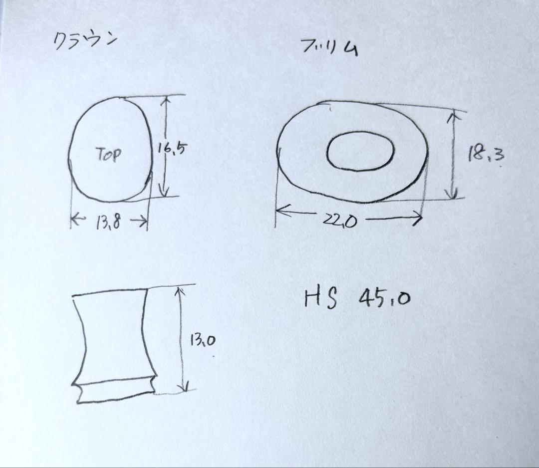 帽子木型ミニシルクハット　2個セット割型　イギリス製