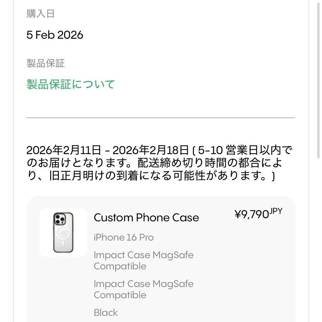 超美品CASETIFY iPhone16Pro MagSafe インパクトケース