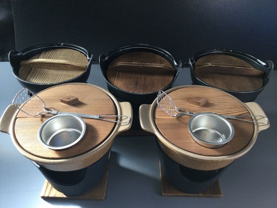 くま子ページ　いろり鍋