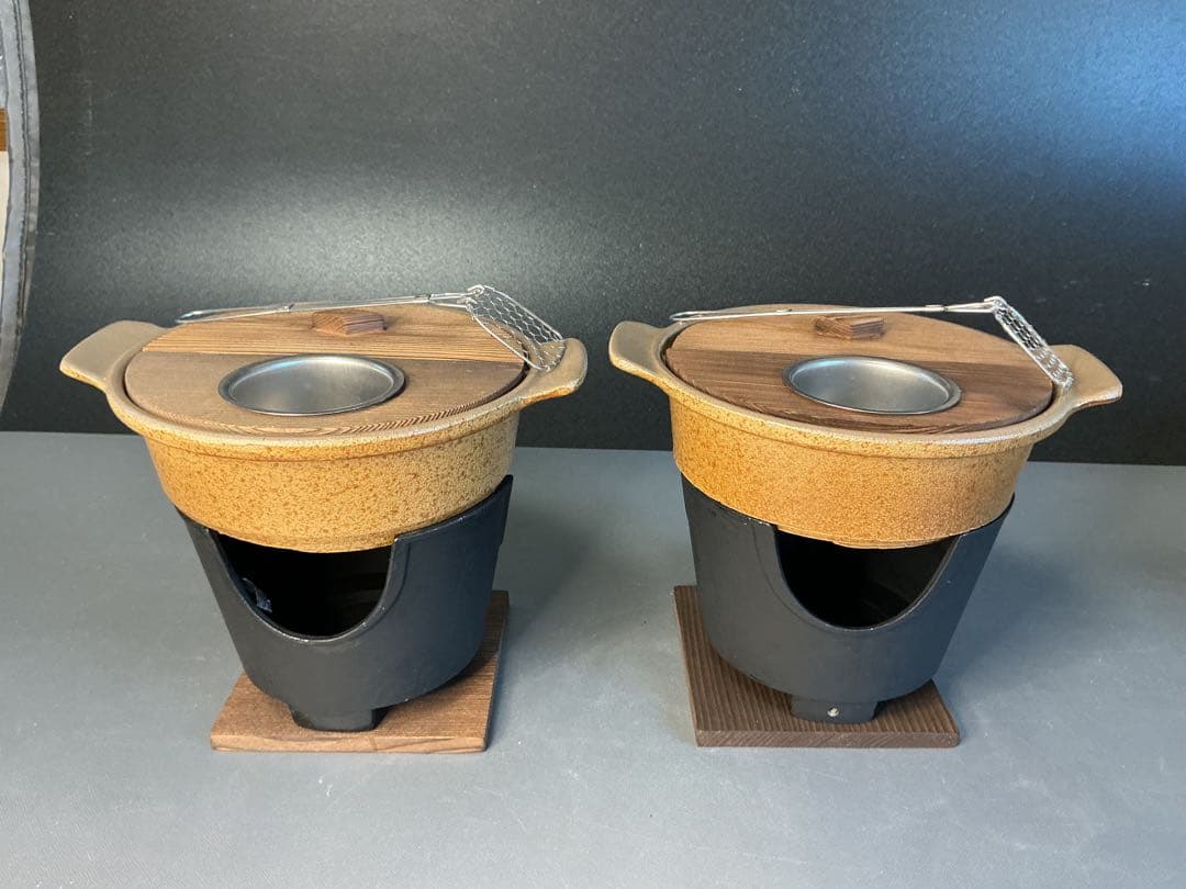 くま子ページ　いろり鍋