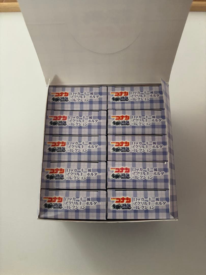名探偵コナン ロッカーキー風アクリルキーホルダーコレクション 1BOX