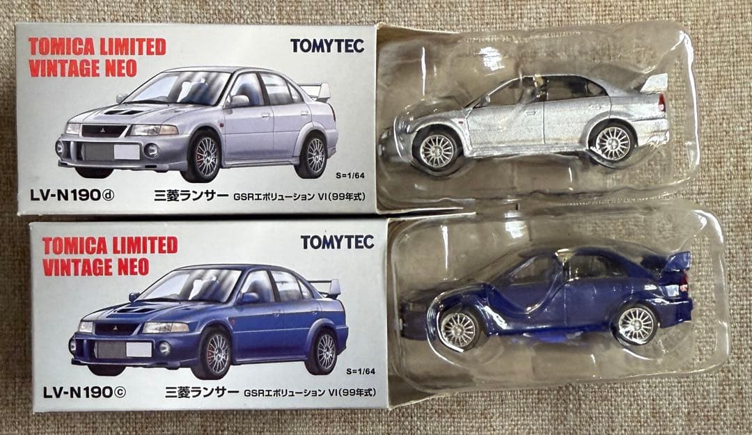 トミカリミテッドヴィンテージNEO 三菱ランサー